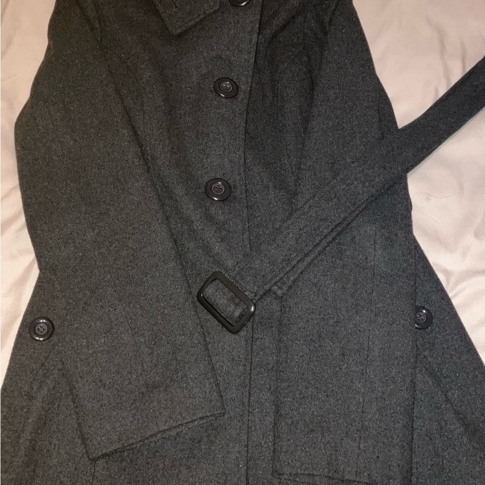 Say What? Charcoal Trench Coat !Accepting Offers! Bundle Deals Available